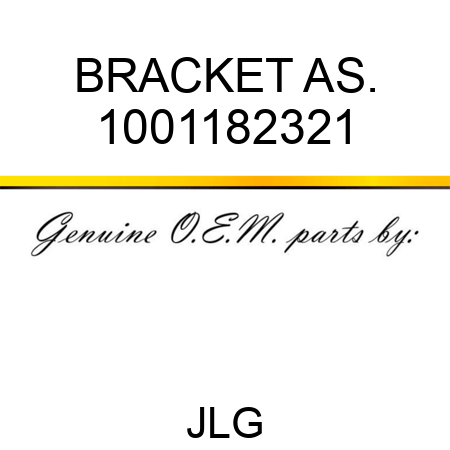 BRACKET AS. 1001182321