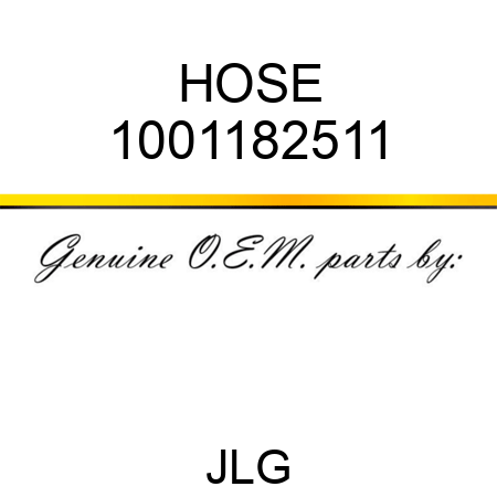 HOSE 1001182511