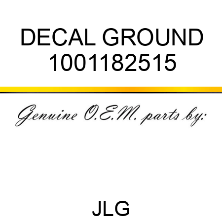 DECAL GROUND 1001182515