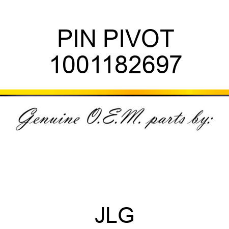PIN PIVOT 1001182697