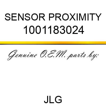 SENSOR PROXIMITY 1001183024