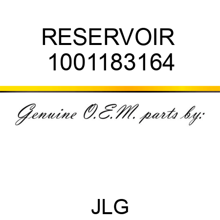 RESERVOIR  1001183164
