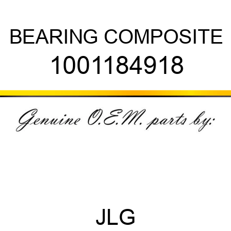 BEARING COMPOSITE 1001184918