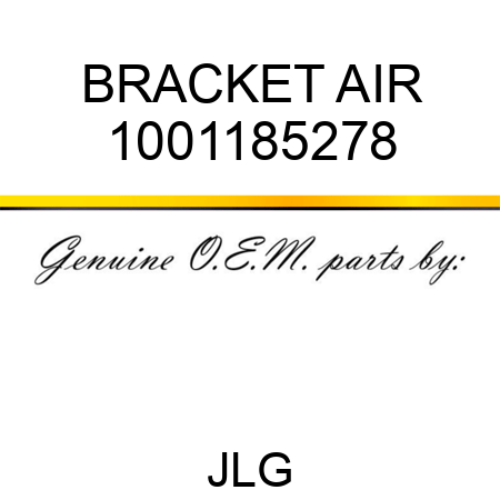 BRACKET AIR 1001185278