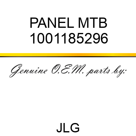 PANEL MTB 1001185296
