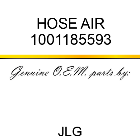 HOSE AIR 1001185593