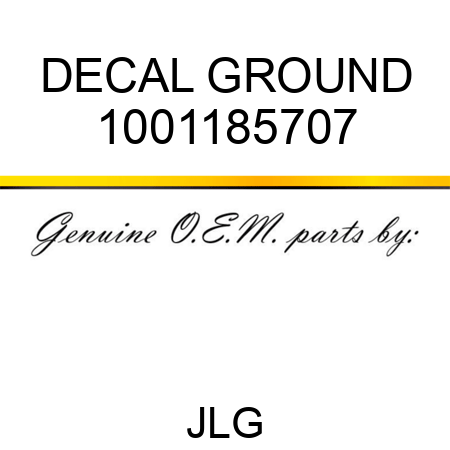 DECAL GROUND 1001185707