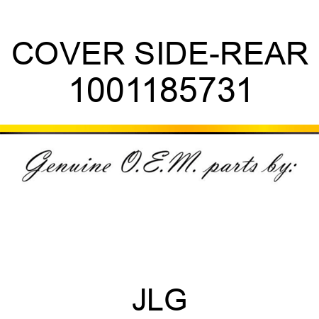 COVER SIDE-REAR 1001185731