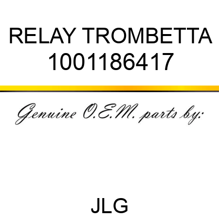 RELAY TROMBETTA 1001186417
