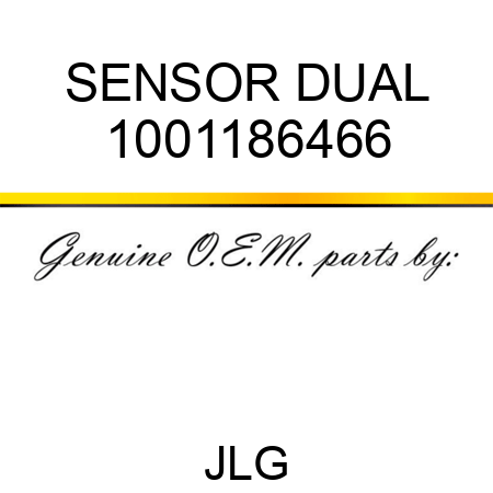 SENSOR DUAL 1001186466