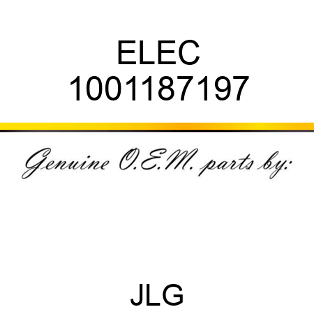 ELEC 1001187197