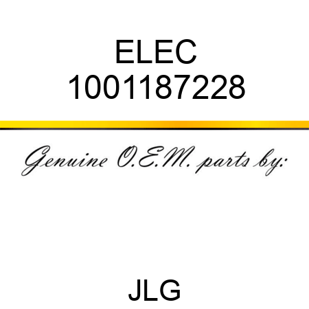ELEC 1001187228