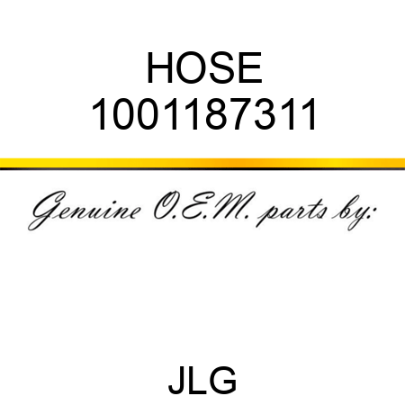 HOSE 1001187311