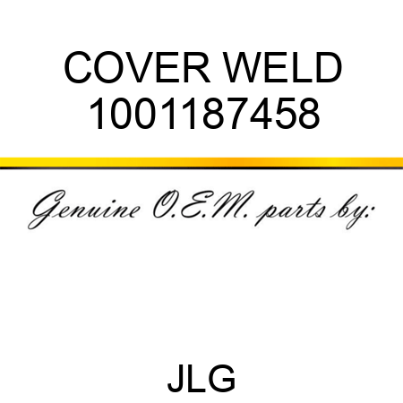 COVER WELD 1001187458