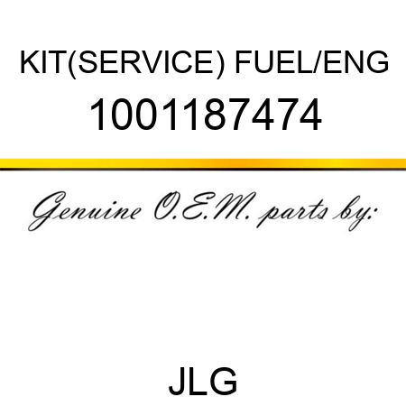 KIT(SERVICE) FUEL/ENG 1001187474