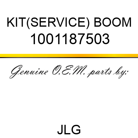 KIT(SERVICE) BOOM 1001187503