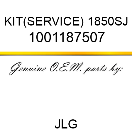 KIT(SERVICE) 1850SJ 1001187507