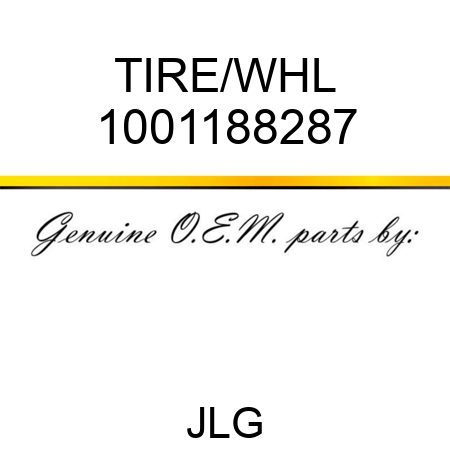 TIRE/WHL 1001188287