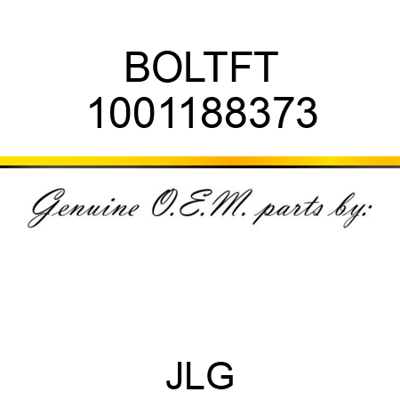 BOLTFT 1001188373