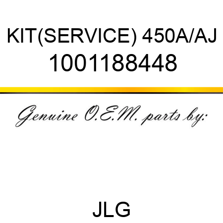 KIT(SERVICE) 450A/AJ 1001188448