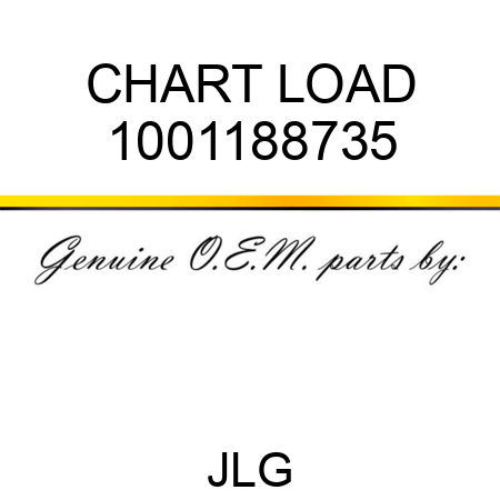 CHART LOAD 1001188735