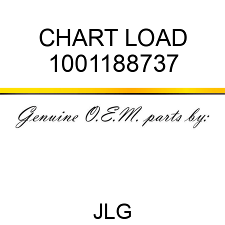 CHART LOAD 1001188737