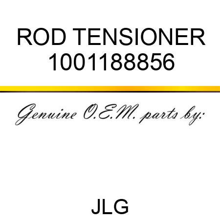 ROD TENSIONER 1001188856