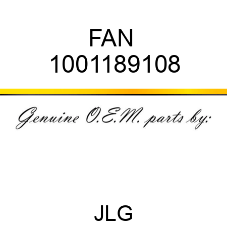 FAN  1001189108