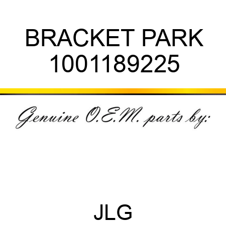 BRACKET PARK 1001189225