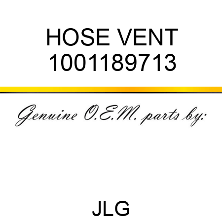 HOSE VENT 1001189713
