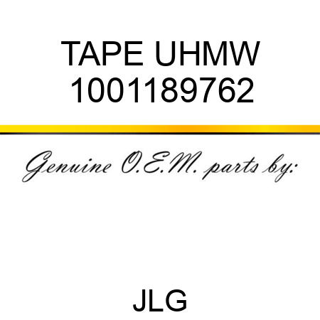 TAPE UHMW 1001189762