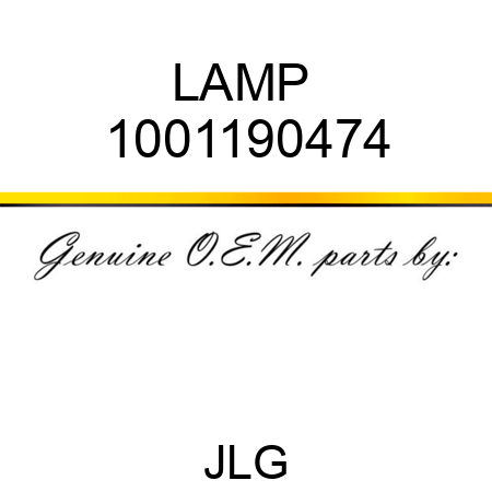 LAMP  1001190474