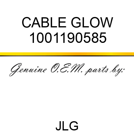 CABLE GLOW 1001190585