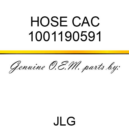 HOSE CAC 1001190591