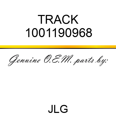 TRACK 1001190968