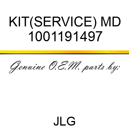 KIT(SERVICE) MD 1001191497