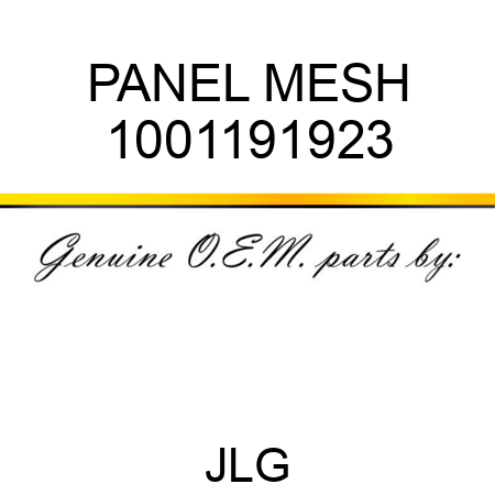 PANEL MESH 1001191923