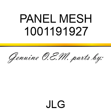 PANEL MESH 1001191927