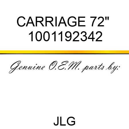 CARRIAGE 72