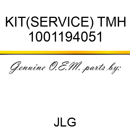 KIT(SERVICE) TMH 1001194051