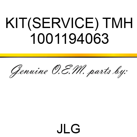 KIT(SERVICE) TMH 1001194063