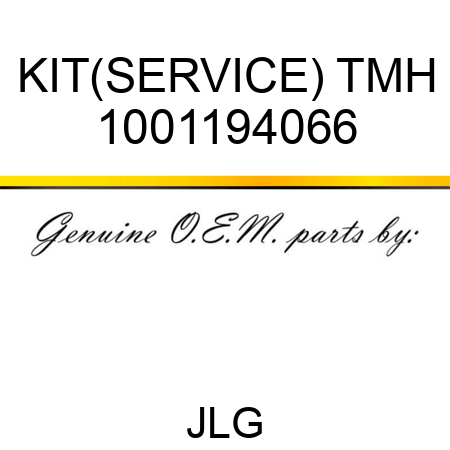 KIT(SERVICE) TMH 1001194066