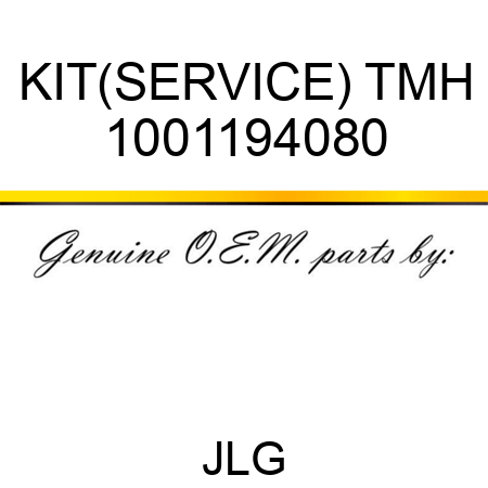 KIT(SERVICE) TMH 1001194080
