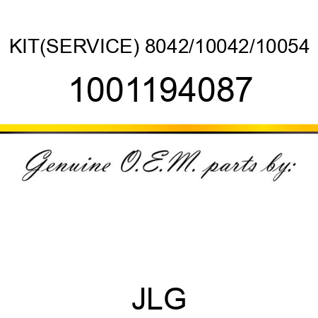 KIT(SERVICE) 8042/10042/10054 1001194087