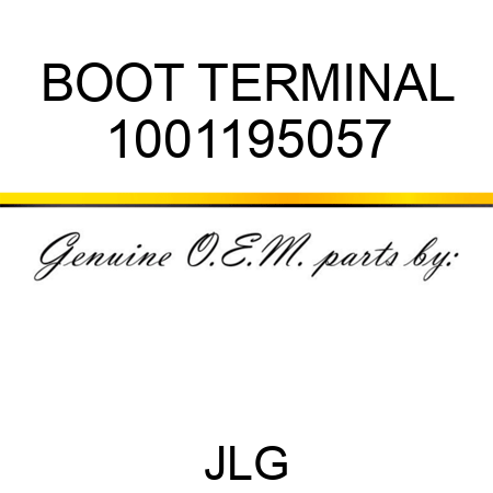 BOOT TERMINAL 1001195057