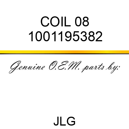 COIL 08 1001195382