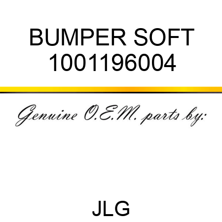 BUMPER SOFT 1001196004