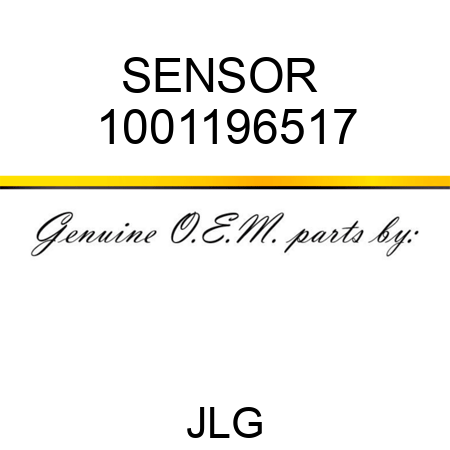 SENSOR  1001196517