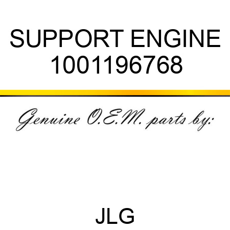 SUPPORT ENGINE 1001196768