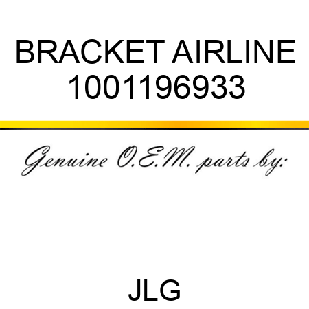 BRACKET AIRLINE 1001196933